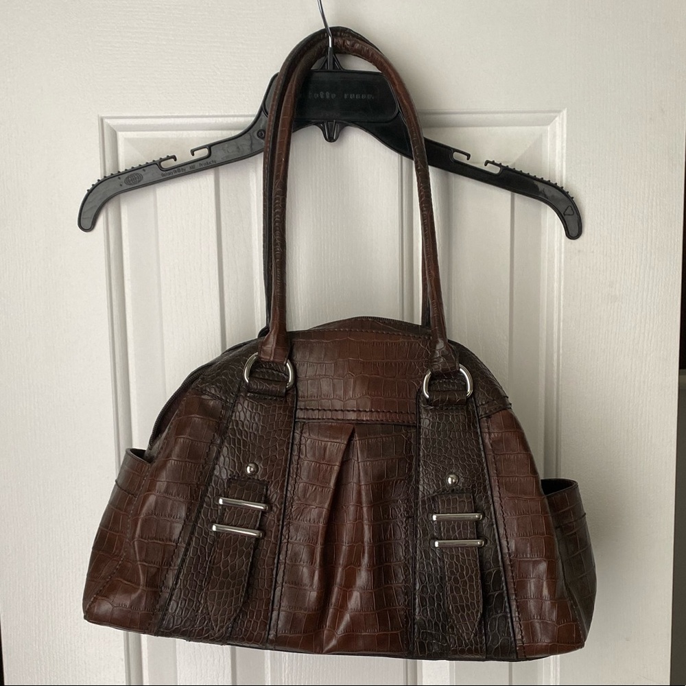 East5th faux leather shoulder bag